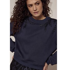 TRAMONTANA TRAMONTANA 25H BEADED TOP MARINE