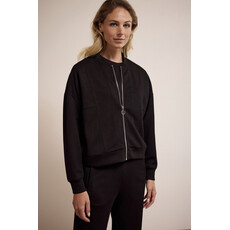 TRAMONTANA TRAMONTANA 25H BOMBER JACKET NOIR