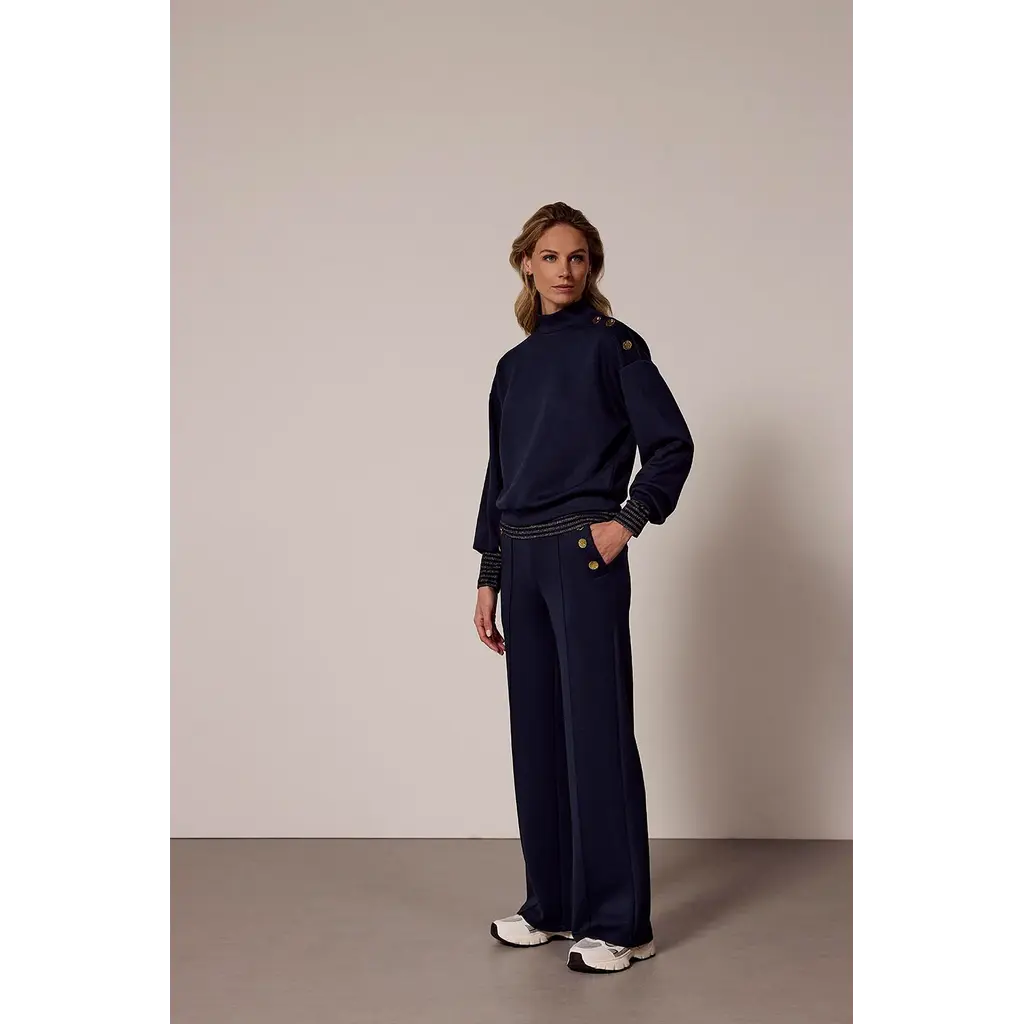 TRAMONTANA TRAMONTANA 25H PANTALON TECHNICAL SWEAT MARINE