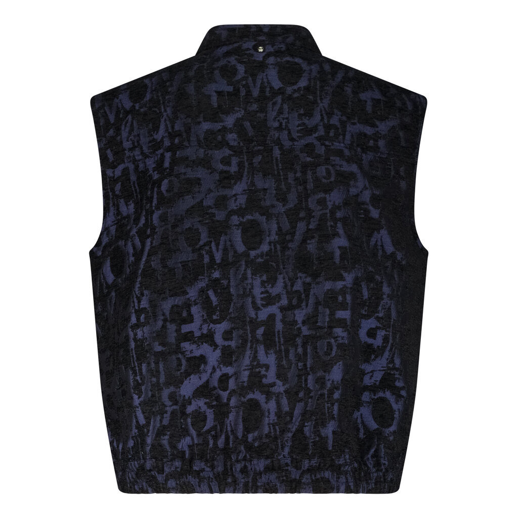 TRAMONTANA TRAMONTANA 25H VESTE JACQUARD MIDNIGHT MELANGE