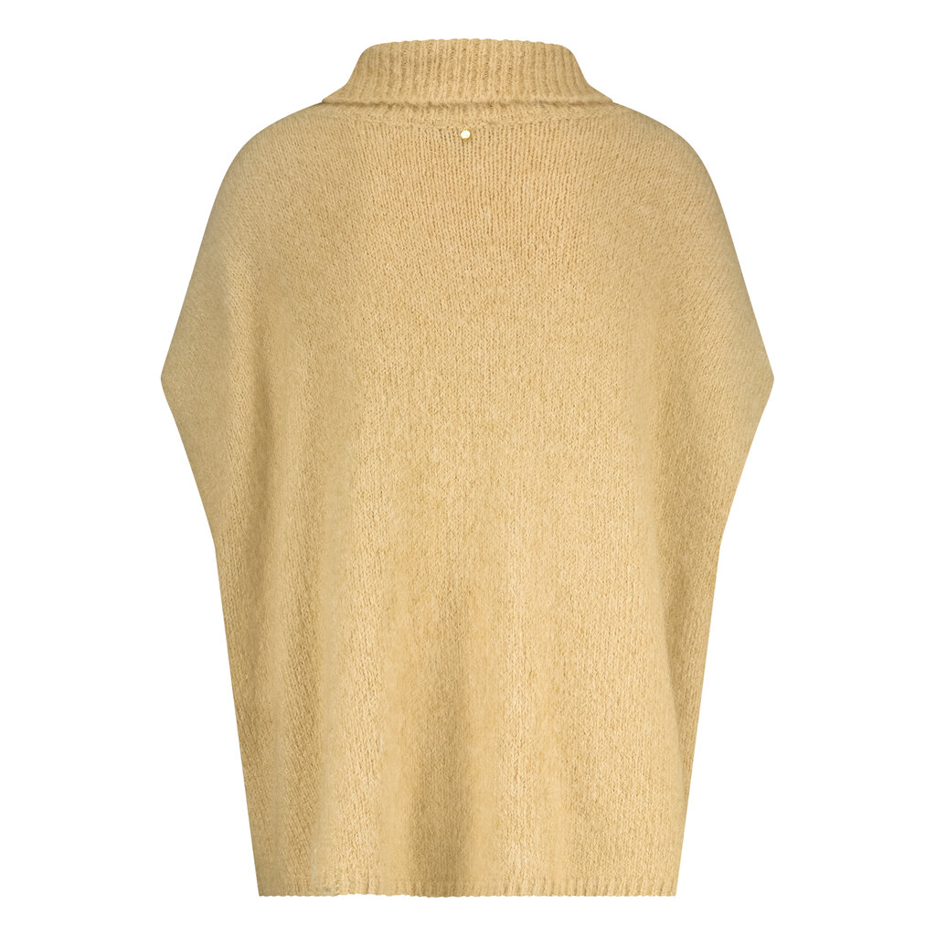 TRAMONTANA TRAMONTANA 25H SLEEVELESS TURTLE NECK CAMEL