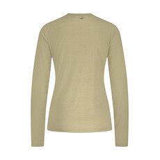 TRAMONTANA TRAMONTANA 25H MOCK NECK GLITTER TOP STONE