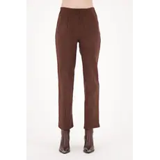 SPANNER SPANNER 25H PANTALON FAUX SUEDE CHOCOLAT