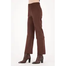 SPANNER SPANNER 25H PANTALON FAUX SUEDE CHOCOLAT