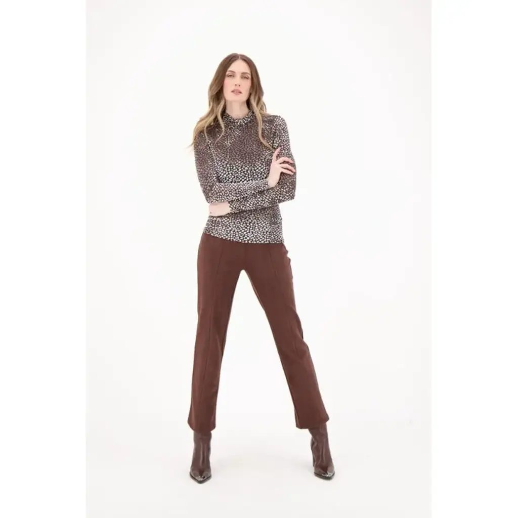 SPANNER SPANNER 25H TOP VELOUR ANIMAL NOIR/STONE