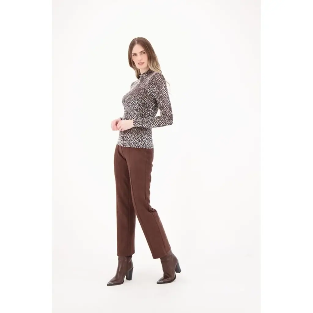 SPANNER SPANNER 25H TOP VELOUR ANIMAL NOIR/STONE