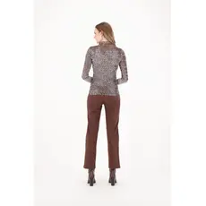 SPANNER SPANNER 25H TOP VELOUR ANIMAL NOIR/STONE