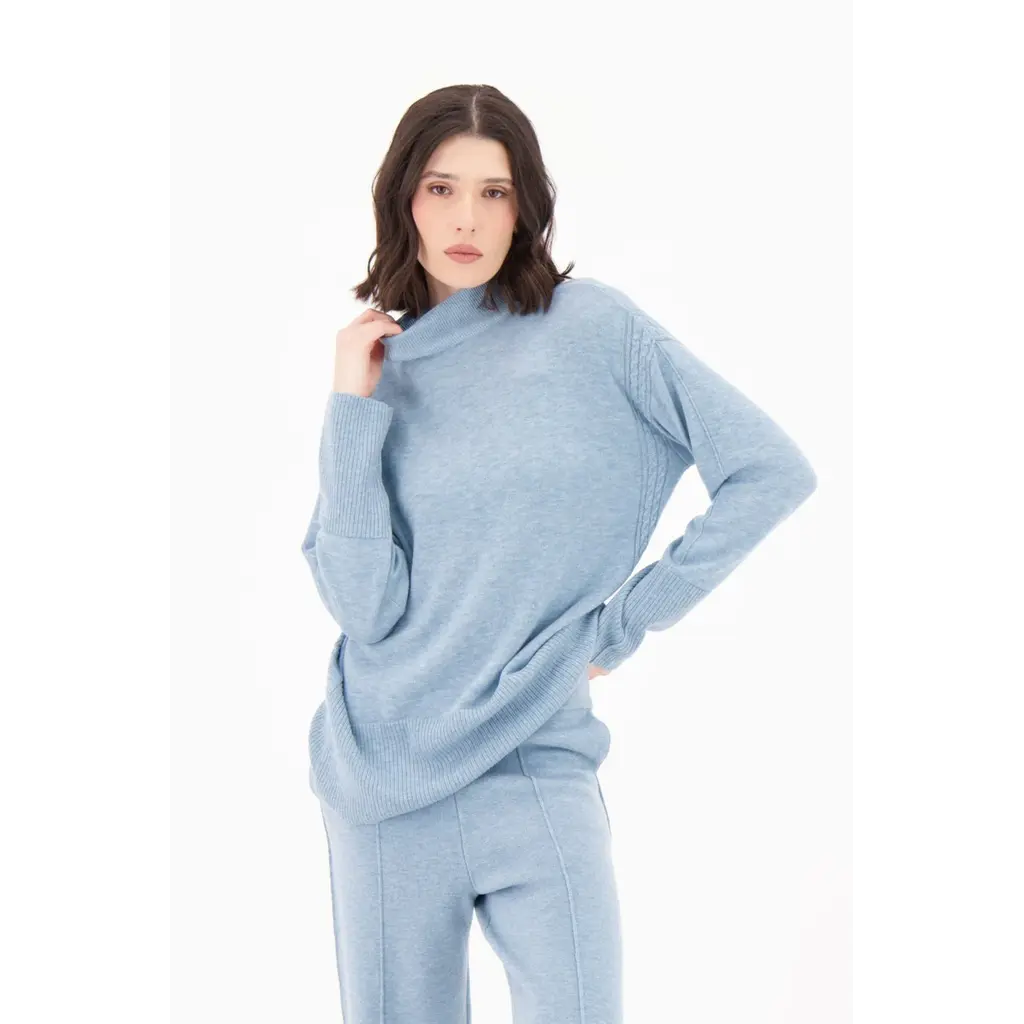 SPANNER SPANNER 25H PULL COL MONTANT BLEU