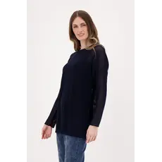 SPANNER SPANNER 25H TOP LOOSE KNIT MARINE