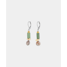 ANNE MARIE CHAGNON AM CHAGNON BOUCLES OREILLE DIYA ARGENT FALL BLOSSOM
