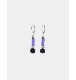 ANNE MARIE CHAGNON AM CHAGNON BOUCLES OREILLE DIYA ARGENT DUSK