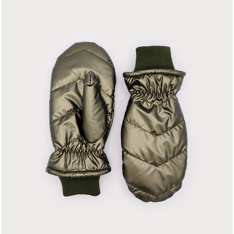 CARACOL CARACOL MITAINE MATELASSE FINI BRILLANT 9004 ARMY