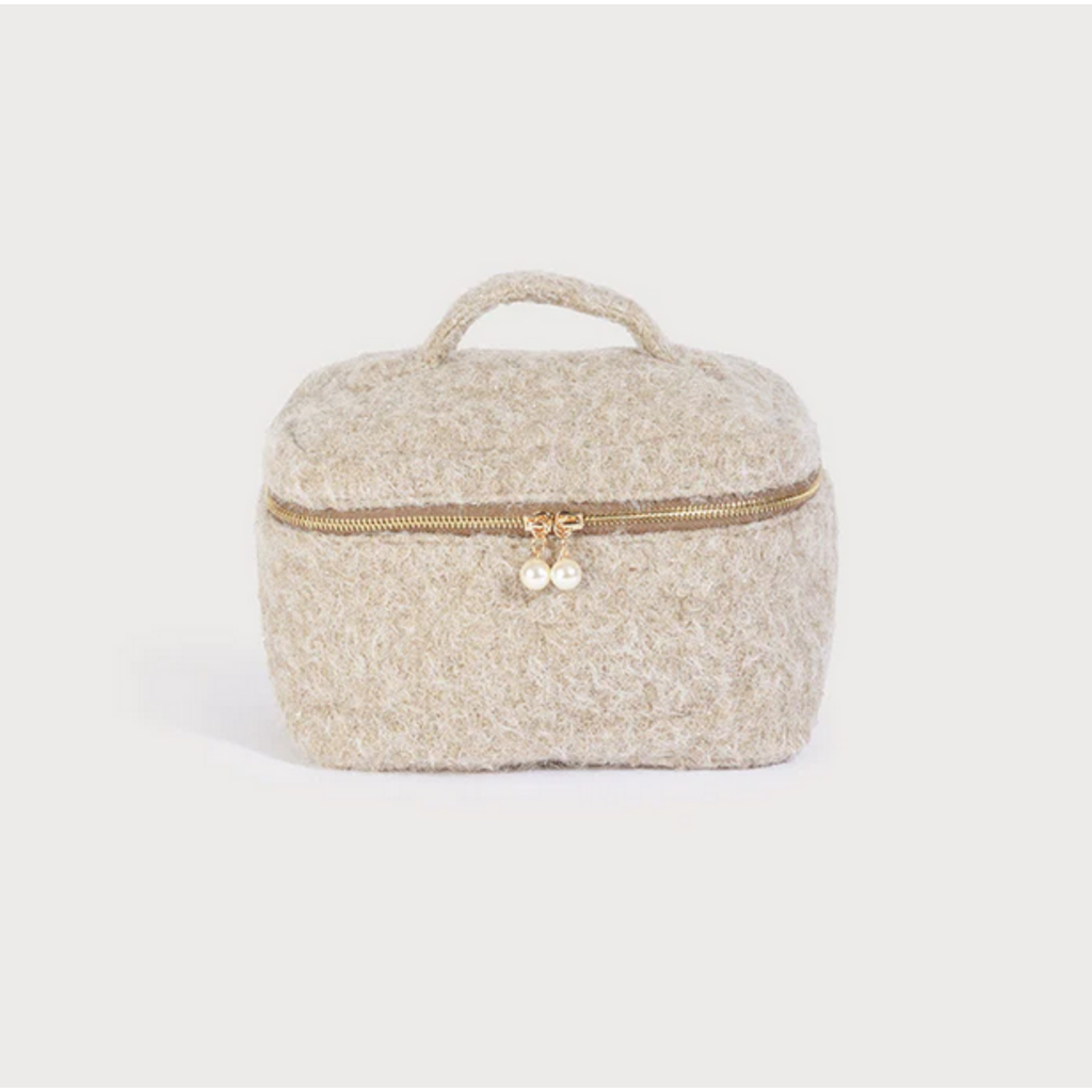 CARACOL CARACOL GRANDE POCHETTE COSMETIQUE PERLE 7177 BGE