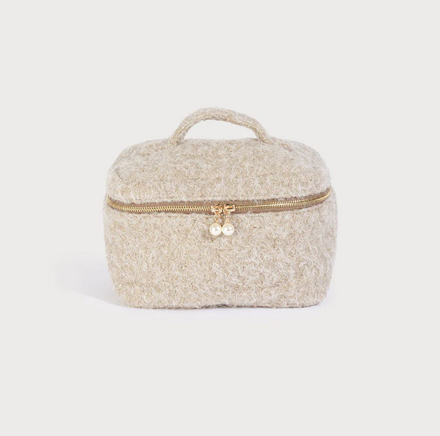 CARACOL CARACOL GRANDE POCHETTE COSMETIQUE PERLE 7177 BGE