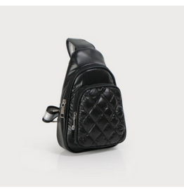 CARACOL CARACOL SAC BANDOULIERE MATELASSE 7166 BLACK