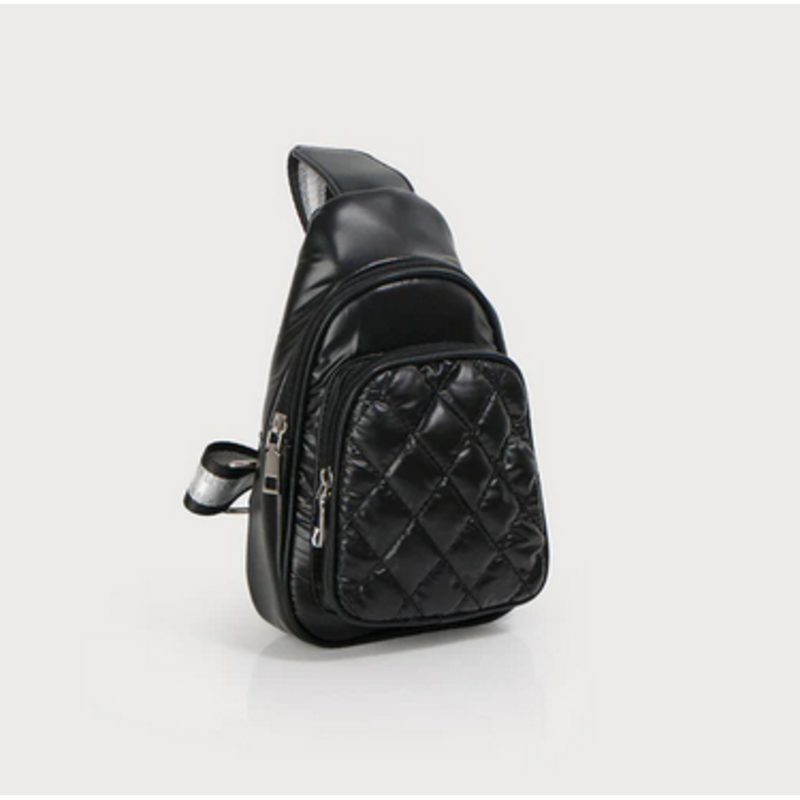 CARACOL CARACOL SAC BANDOULIERE MATELASSE 7166 BLACK