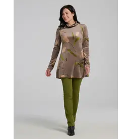 KOLLONTAÏ KOLLONTAI 25H TUNIQUE HOLLY FLEURS TAUPE