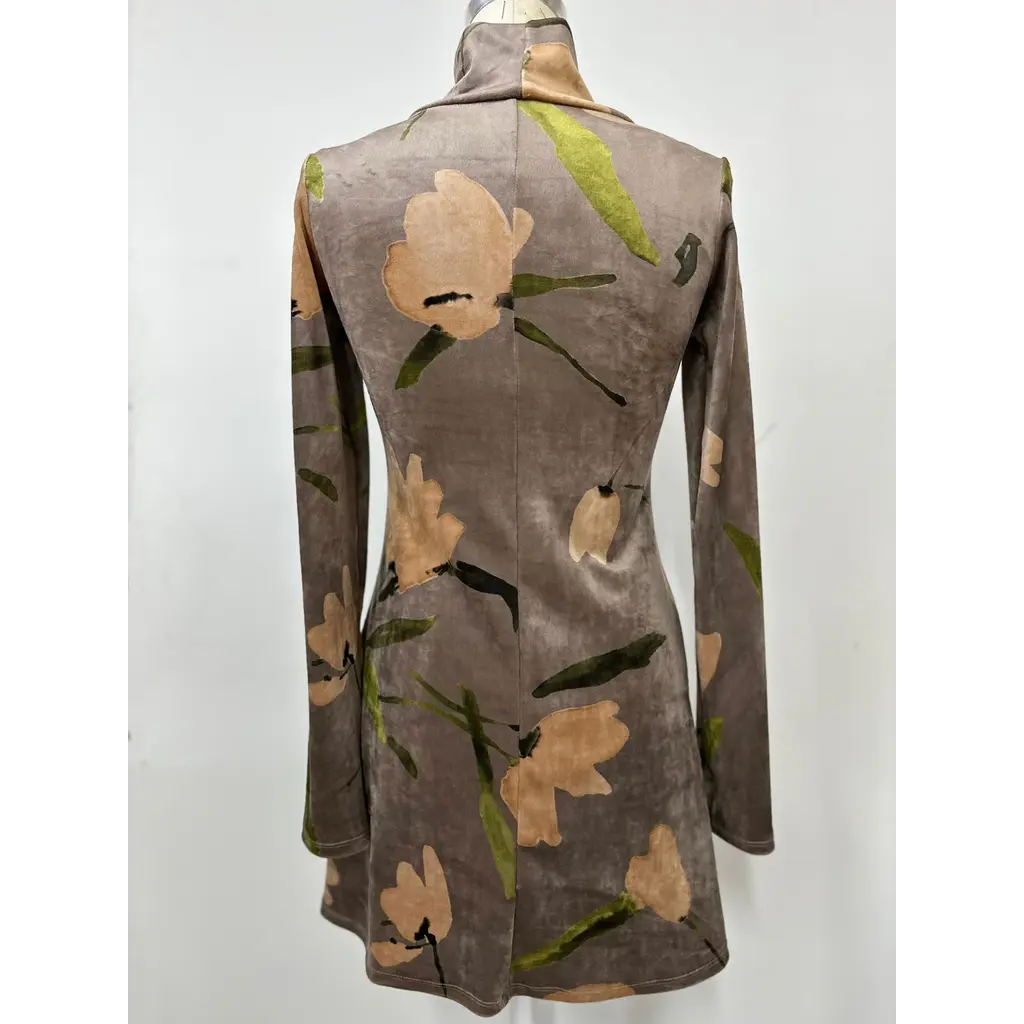 KOLLONTAÏ KOLLONTAI 25H TUNIQUE HOLLY FLEURS TAUPE