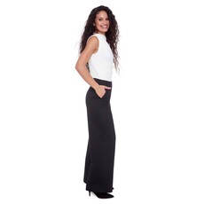 I LOVE TYLER MADISON TYLER MADISON 25H PANT AUDREY WIDE LEG BLACK STRIPE