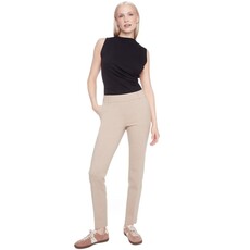 I LOVE TYLER MADISON TYLER MADISON 25H PANT SCOTTIE SLIM LEG OATMEAL