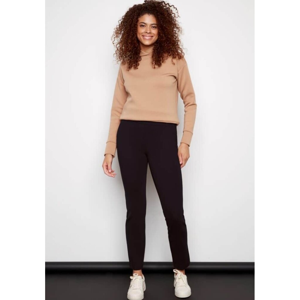 I LOVE TYLER MADISON TYLER MADISON 25H PANT SCOTTIE SLIM LEG BLACK