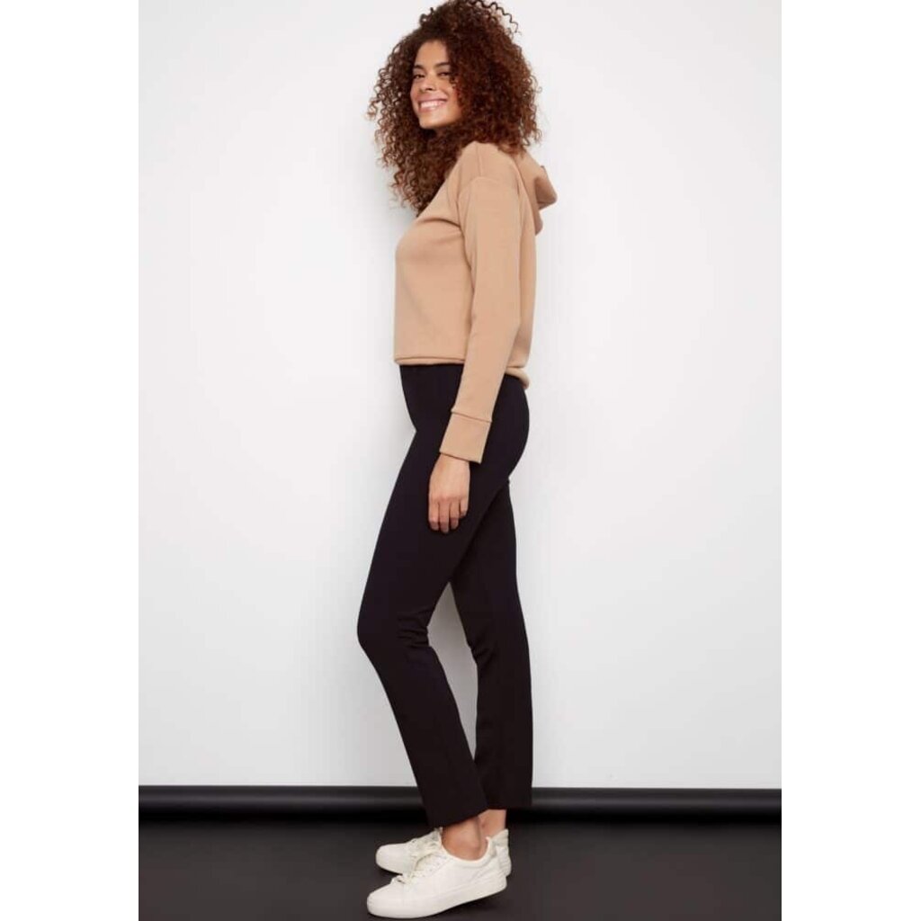 I LOVE TYLER MADISON TYLER MADISON 25H PANT SCOTTIE SLIM LEG BLACK