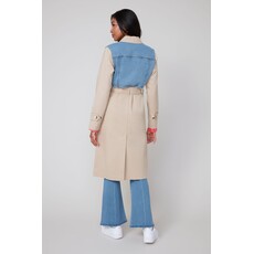 RENUAR RENUAR 25H JACKET LONG DUO JEANS/CASHEW