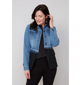 RENUAR RENUAR 25H JACKET DUO DARK INDIGO/NOIR