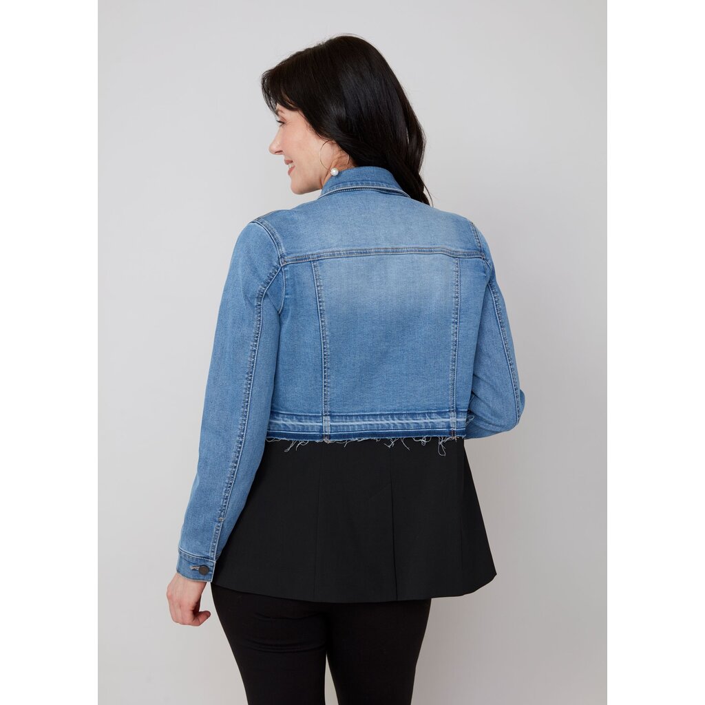 RENUAR RENUAR 25H JACKET DUO DARK INDIGO/NOIR