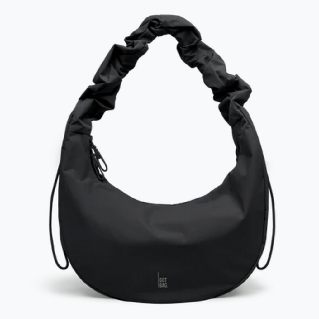 GOT BAG GOT BAG MOON BAG RUFFLE MONO BLACK