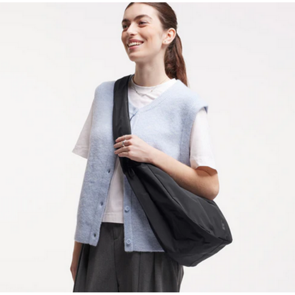 GOT BAG GOT BAG MOON BAG RUFFLE MONO BLACK