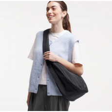 GOT BAG GOT BAG MOON BAG RUFFLE MONO BLACK