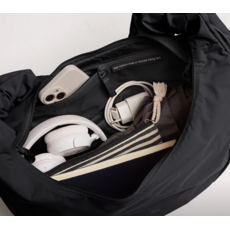 GOT BAG GOT BAG MOON BAG RUFFLE MONO BLACK