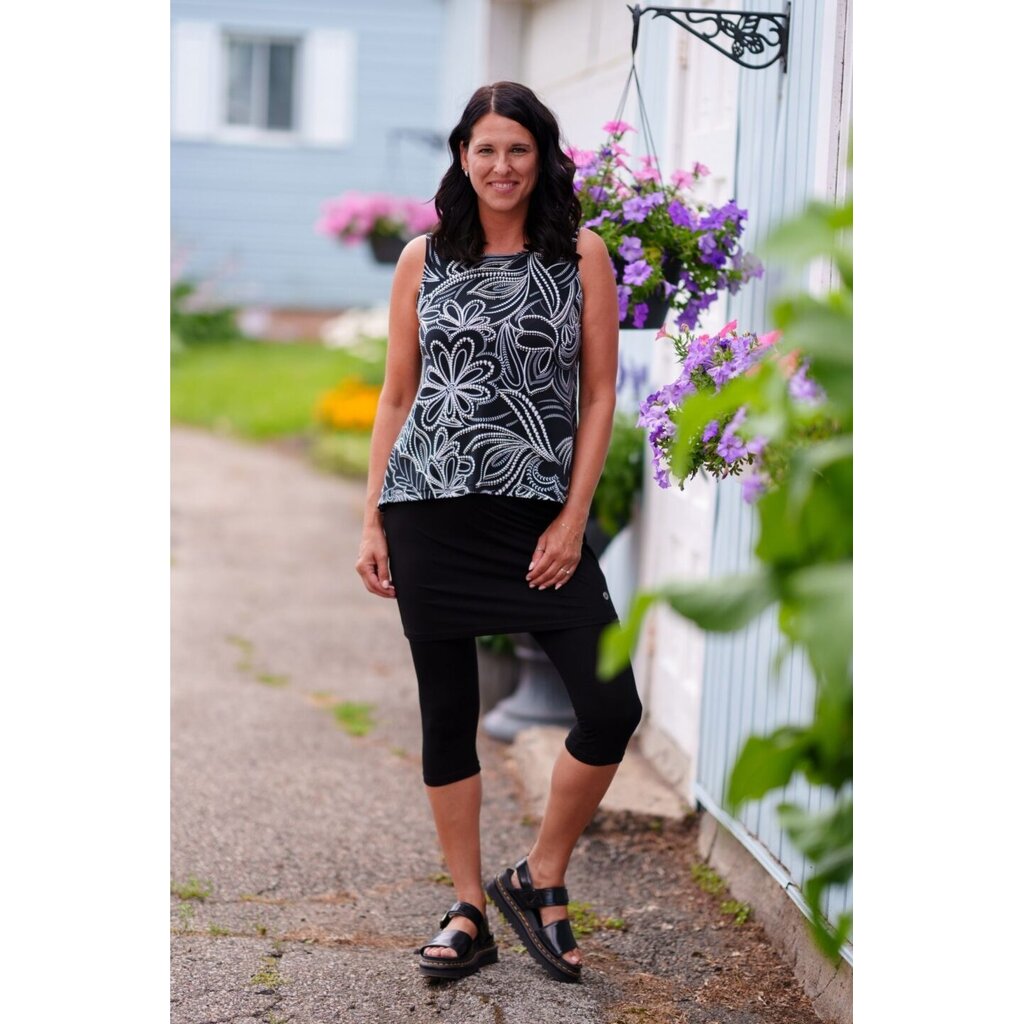 RIEN NE SE PERD TOUT SE CREE RIEN NE SE PERD 26E PANTALON 7/8 PINA NOIR