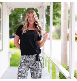 RIEN NE SE PERD TOUT SE CREE RIEN NE SE PERD 26E T SHIRT TROPICAL NOIR