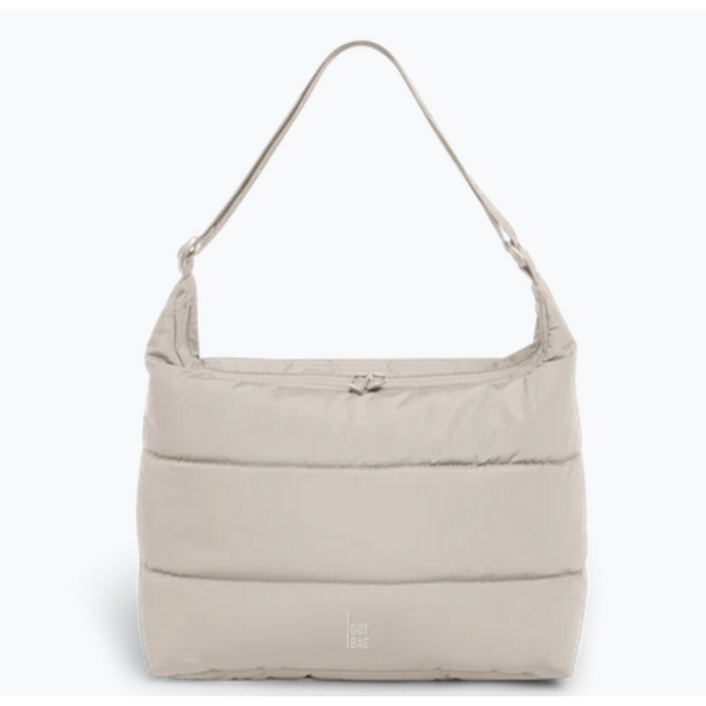 GOT BAG GOT BAG PUFFER SQUARE BAG LARGE MONO SCALLOP