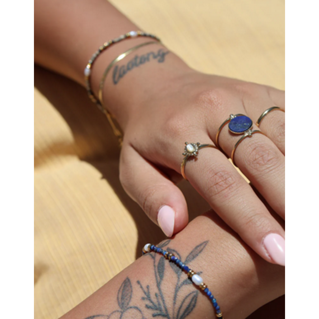 NOEVAH NOEVAH BAGUE ALMALFI LAPIS LAZULI