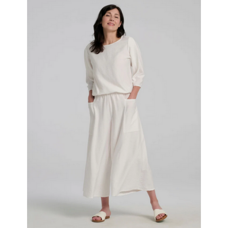 KOLLONTAÏ KOLLONTAI BLOUSE SORAYA BLANC