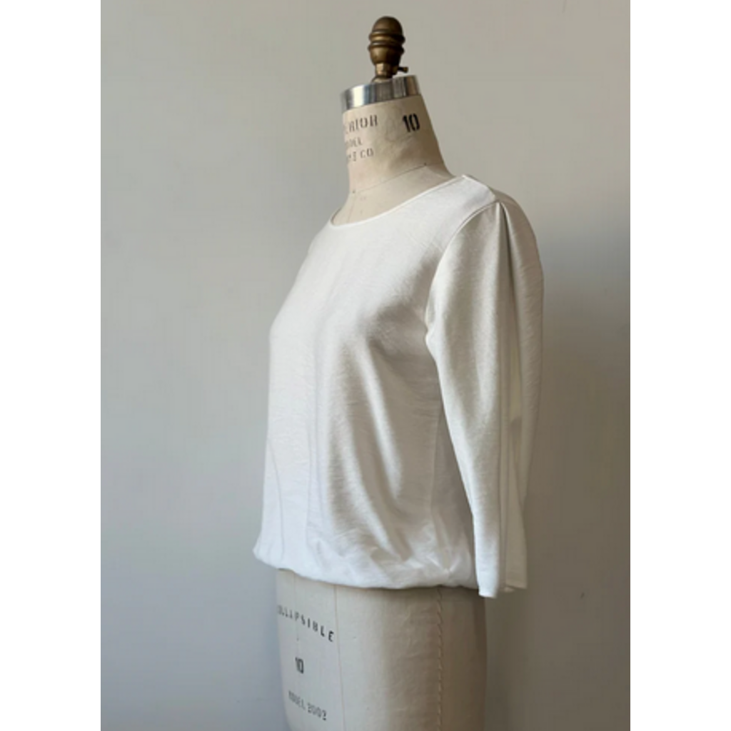 KOLLONTAÏ KOLLONTAI BLOUSE SORAYA BLANC