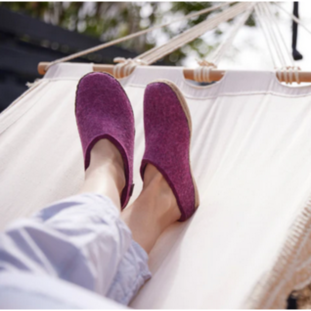 GLERUPS GLERUP SLIPPER CRANBERRY