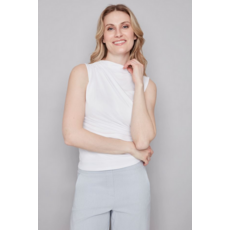 I LOVE TYLER MADISON TYLER MADISON 528003 TOP SLEEVELESS WHITE