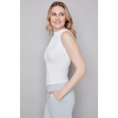 I LOVE TYLER MADISON TYLER MADISON 528003 TOP SLEEVELESS WHITE