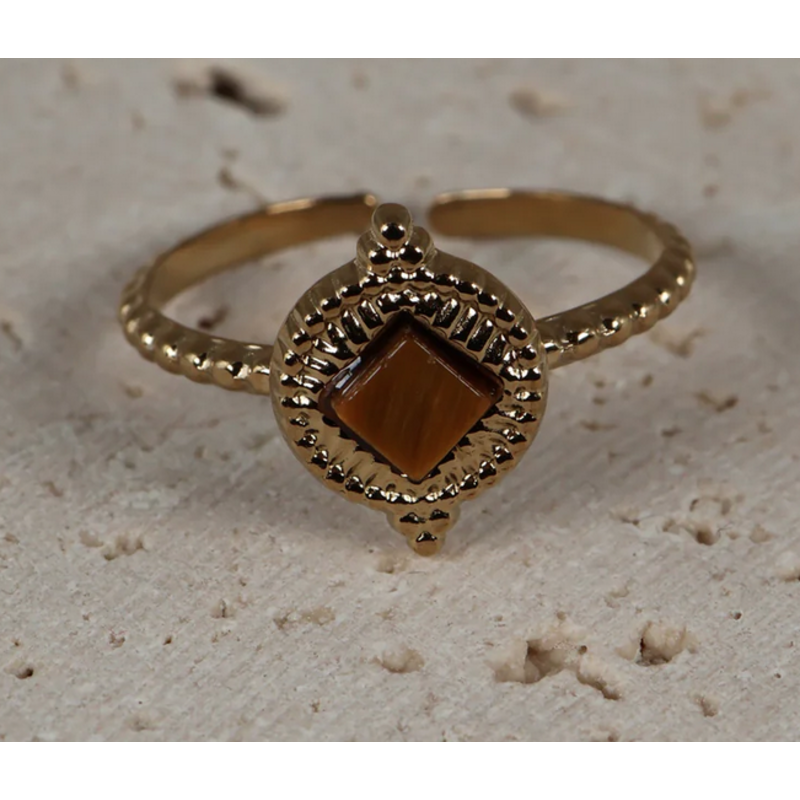 NOEVAH NOEVAH BAGUE EIVISSA OEIL DE TIGRE