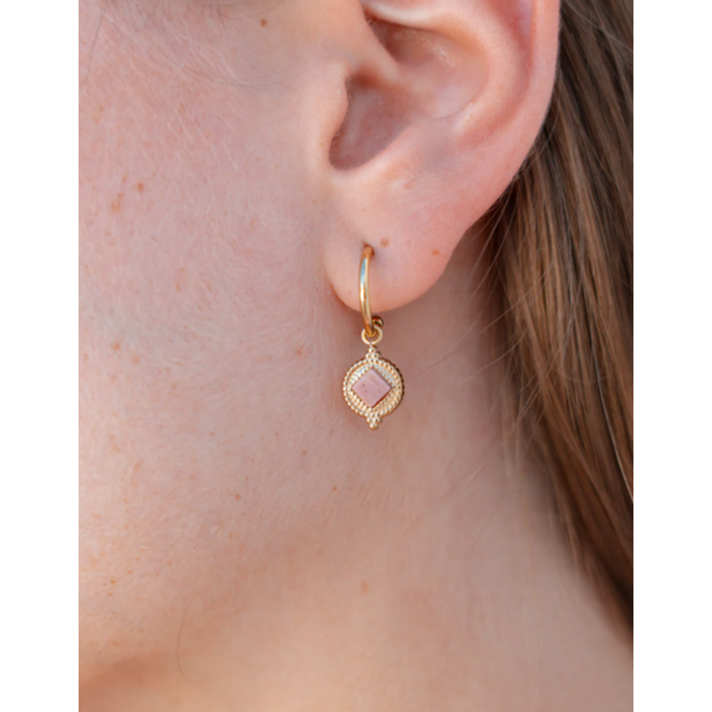 NOEVAH NOEVAH BOUCLES MARGUERITE RHODOCROSITE