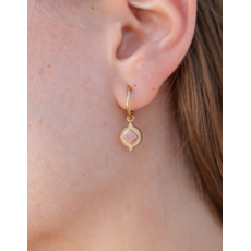 NOEVAH NOEVAH BOUCLES MARGUERITE RHODOCROSITE