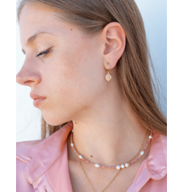 NOEVAH NOEVAH BOUCLES MARGUERITE RHODOCROSITE