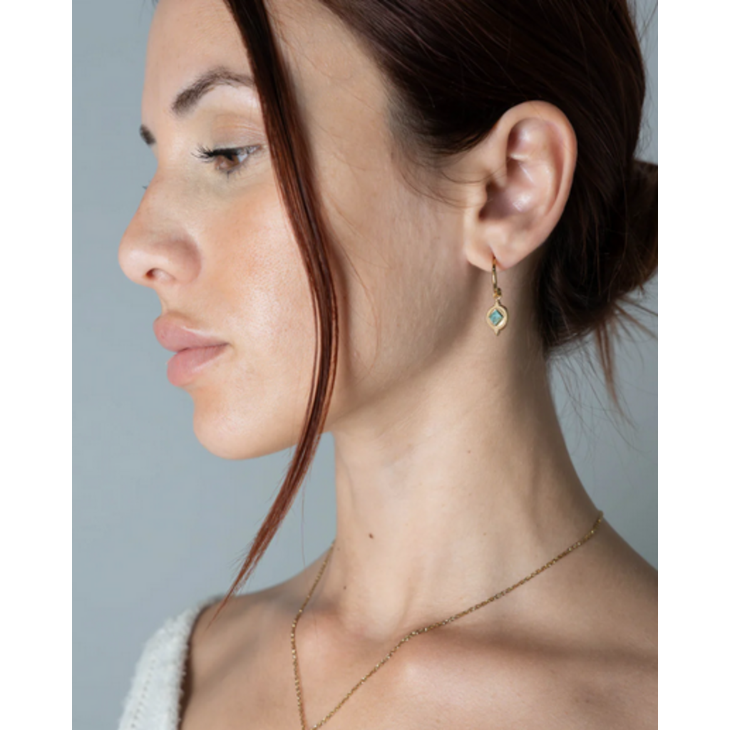 NOEVAH NOEVAH BOUCLES  MARGUERITE JADE AFRICAINE