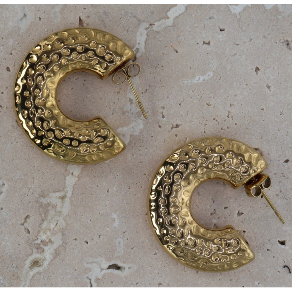 NOEVAH NOEVAH BOUCLES D'OREILLE MUGUET OR