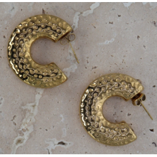 NOEVAH NOEVAH BOUCLES D'OREILLE MUGUET OR