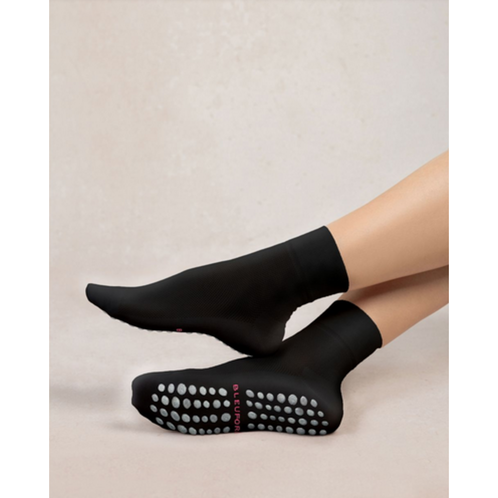 BLEU FORÊT BLEU FORET CHAUSSETTE ANTI DERAPANTE NOIR